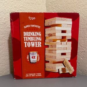 Typo Super Fantastic Drinking Tumbling Tower Game
